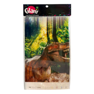 Mantel plástico Glam dinosaurio 108x180cm