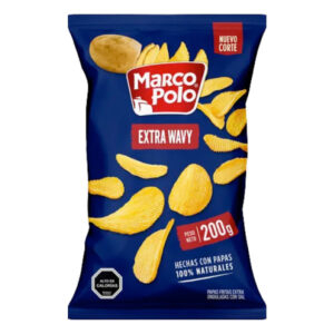 Papas fritas Marco Polo extra wavy 200gr