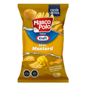 Papas fritas Marco Polo Kraft mostaza 180gr