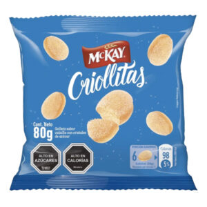 Galletas criollitas McKay 80gr