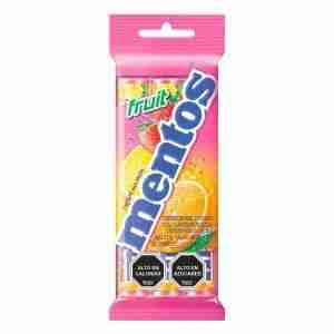 Caramelos Mentos frutas 3 rollos