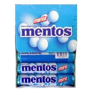 Caramelo Mentos menta display 14 uds