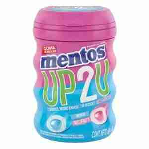 Caramelos Mentos up 2u menta tutti-frutti 30 uds