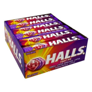 Caramelos Halls Fruit Mix display 12 uds