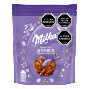 Huevos de chocolate Milka Alpenmilch doypack 86gr