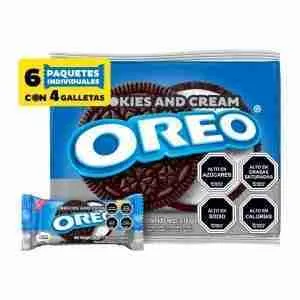 Galleta Oreo cookies and cream 6 uds