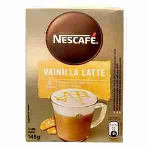 Nescafé Vainilla Latte caja 8 sobres