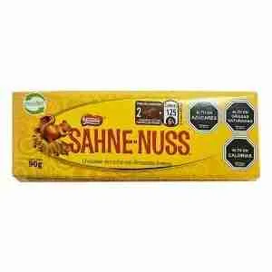 Chocolate Sahne-Nuss barra 90gr