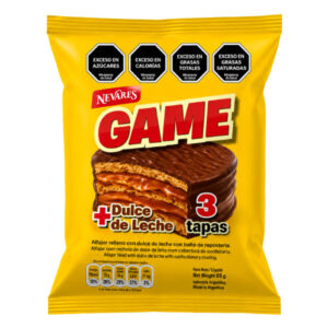 Alfajor Game 60gr caja 24 uds