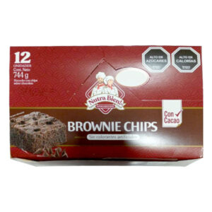 Brownie chips Nutra Bien display 12 uds