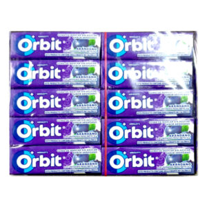 Chicle Orbit arándano 30 uds