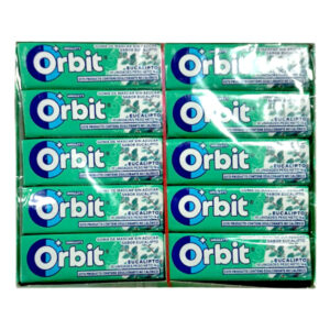 Chicle Orbit eucalipto 30 uds