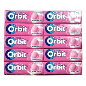 Chicle Orbit bubblemint 30 uds