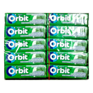 Chicle Orbit hierba buena 30 uds