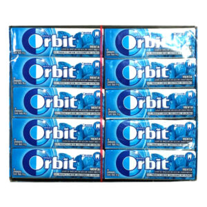 Chicle Orbit menta 30 uds