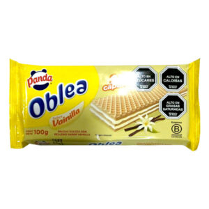 Galleta obleas Panda vainilla 100gr