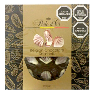 Bombones Perle D’ Or belgian chocolate seashells 195gr