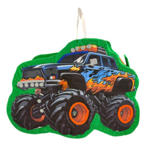 Piñata artesanal 3D Auto 53×40 cms