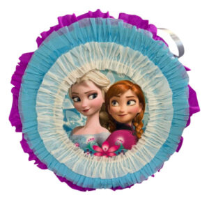 Piñata artesanal redonda Frozen 30×30 cms