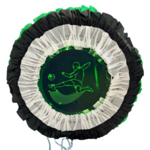 Piñata artesanal redonda Fútbol 30×30 cms N° 1