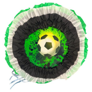 Piñata artesanal redonda Fútbol 30×30 cms N° 2