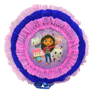 Piñata artesanal redonda Gabby 30×30 cms N° 1
