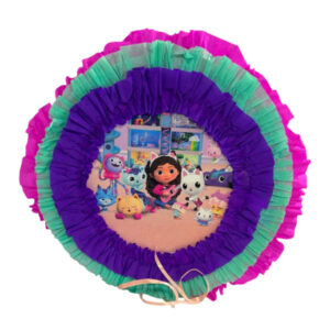 Piñata artesanal redonda Gabby 30×30 cms N° 2