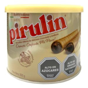 Barquillo relleno Pirulin tarro 300gr