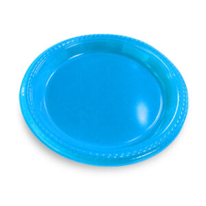Plato plástico Feco Festivity 18cm calipso 10 uds