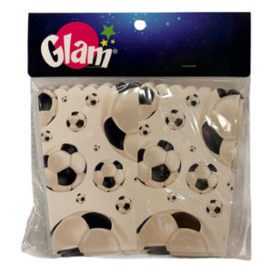 Pote popcorn Glam fútbol 6 uds