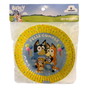 Plato Pronobel Bluey 6 uds