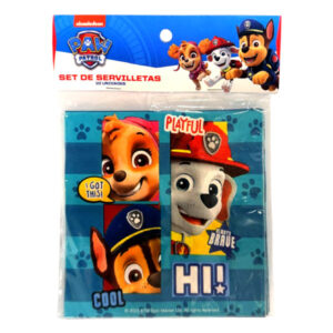 Servilletas de papel Pronobel Paw Patrol 10 uds