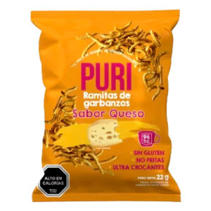 Ramitas de garbanzos Puri queso 22gr