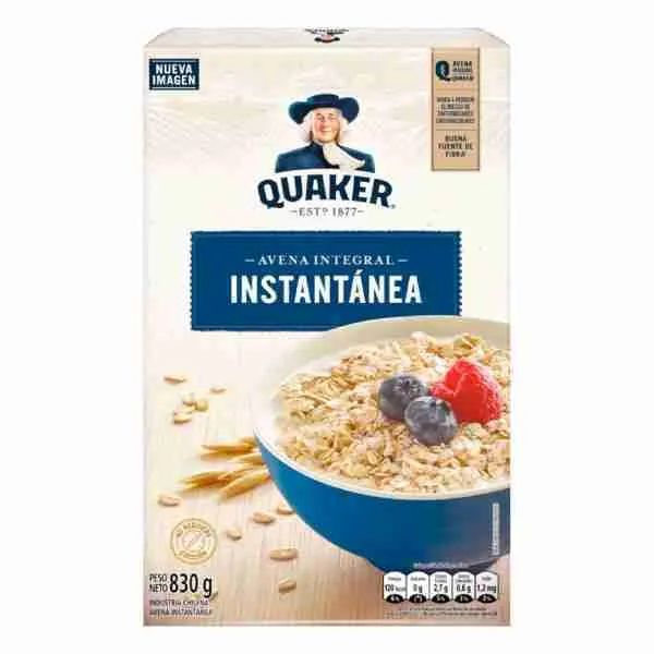 Avena Quaker instantánea 750gr