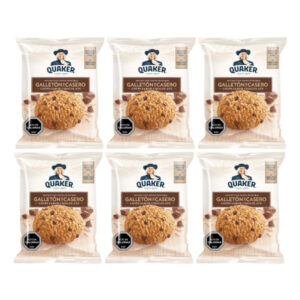 Galletón Quaker chip chocolate malla 6 uds