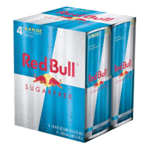 Energética Red Bull sugarfree 250cc 4 uds