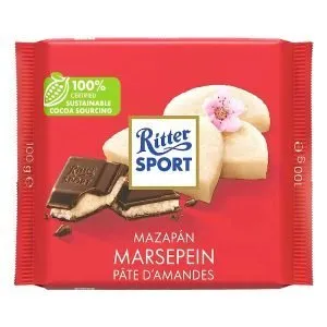 Chocolate Ritter Sport mazapán 100gr
