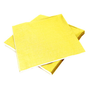 Servilletas papel Feco Festivity 33x33cm amarillo 20 uds