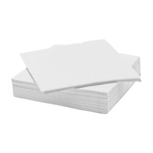 Servilletas papel Feco Festivity 33x33cm blanco 20 uds