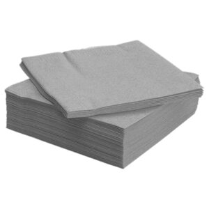Servilletas papel Feco Festivity 33x33cm gris 20 uds