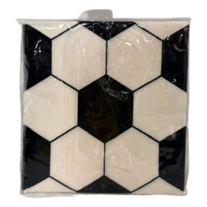 Servilletas de papel Glam balón de fútbol