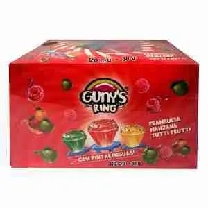 Caramelos Guny’s Ring con pintalengua 30 uds