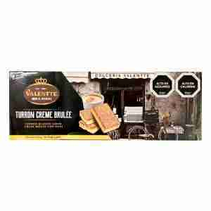 Turrón blando Valentte creme brulee 100gr