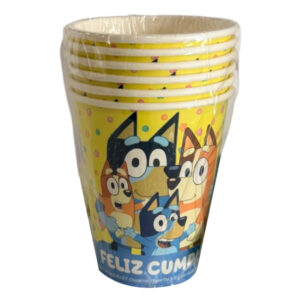 Vaso polipapel Pronobel Bluey 6 uds