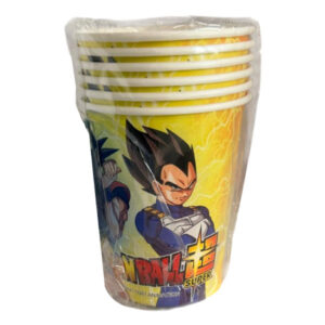 Vaso polipapel Pronobel Dragon Ball Super 6 uds