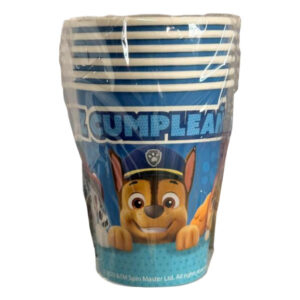 Vaso polipapel Pronobel Paw Patrol 6 uds