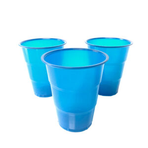 Vaso plástico Feco Festivity 200cc calipso 10 uds