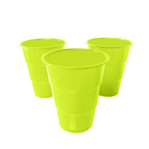 Vaso plástico Feco Festivity 200cc lima 10 uds