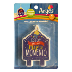 Vela cumpleaños Argos “Estoy en mi mejor momento”