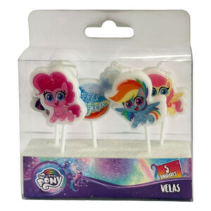 Vela cumpleaños Argos My little Pony 5 uds